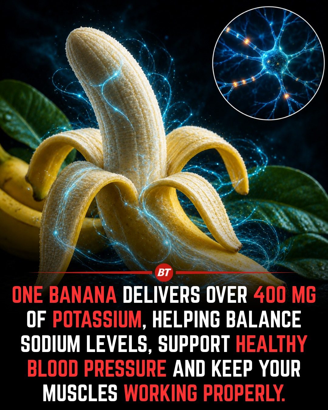 The Health Benefits of Bananas: Potassium, Heart, and Muscle Health