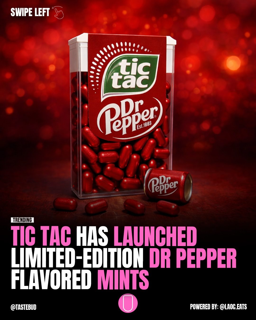 Tic Tac and Dr Pepper Launch Limited-Edition Mint