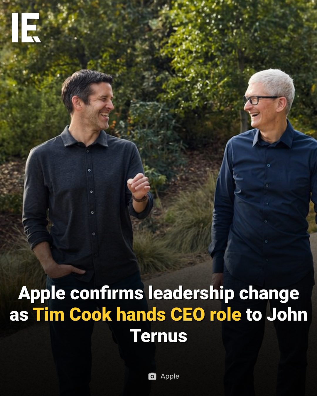 Apple's New CEO: John Ternus Takes Over from Tim Cook
