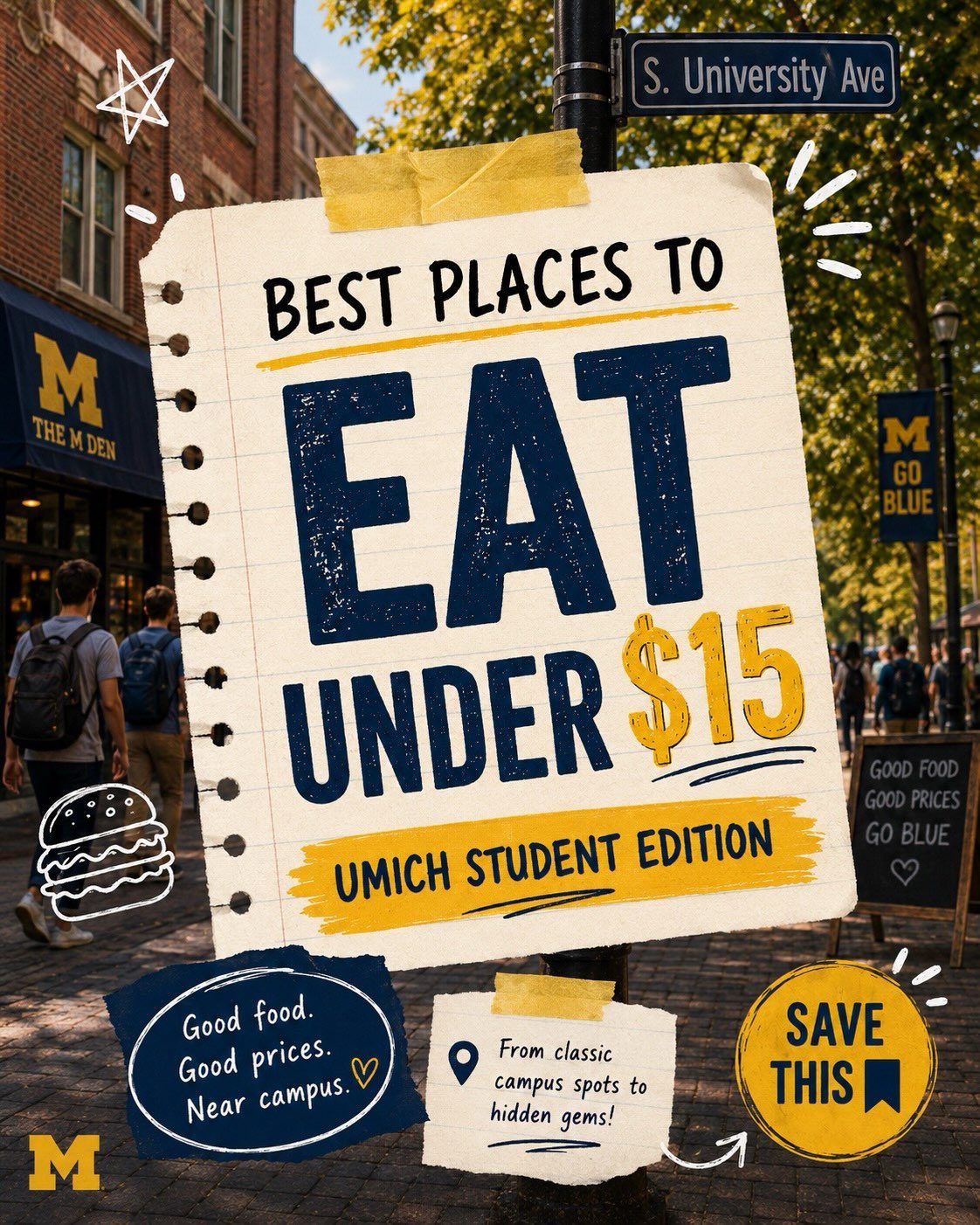 Top Budget-Friendly Meals Around UMich for Students