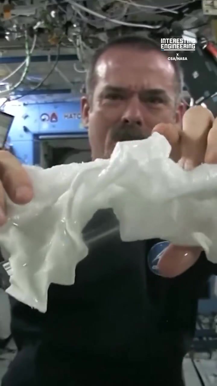 Water's Unusual Behavior in Microgravity