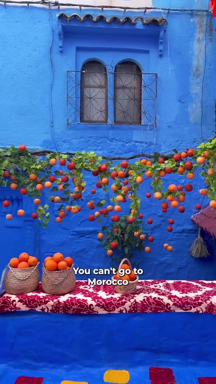 Chefchaouen's Blue Buildings and Vibrant Culture
