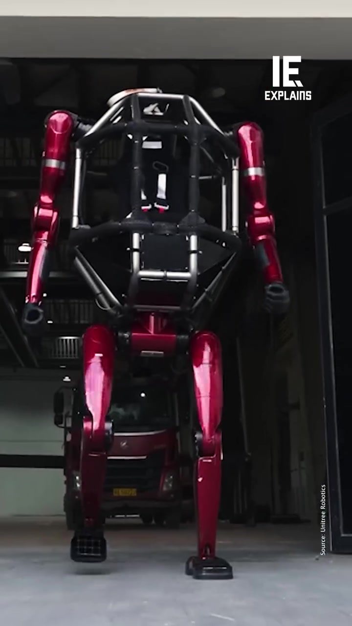 Meet the Unitree GD01: Your First Mass-Produced Manned Humanoid