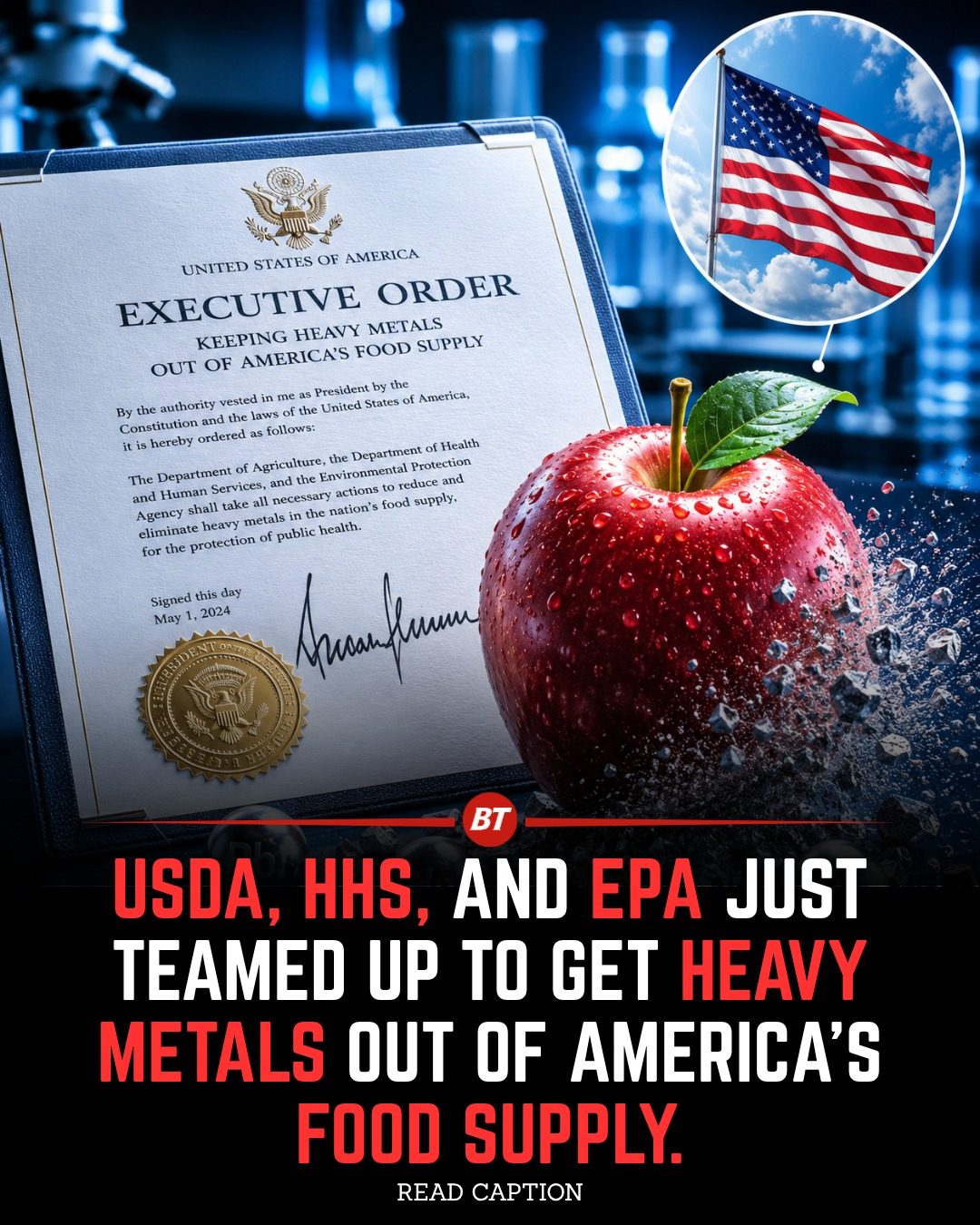 USDA, HHS, and EPA Unite to Cut Heavy Metals in Food Supply
