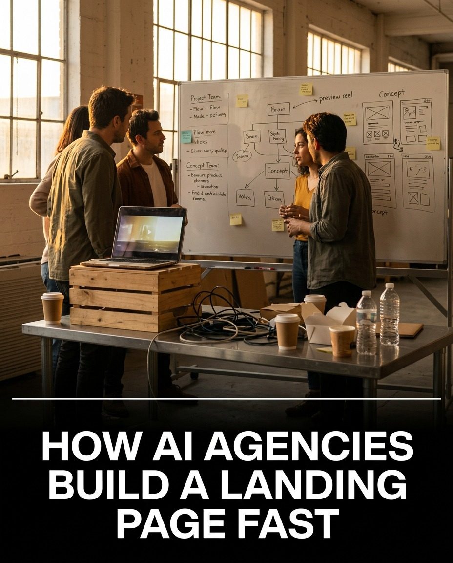AI Agencies Speed Up Deadline Driven Landing Pages