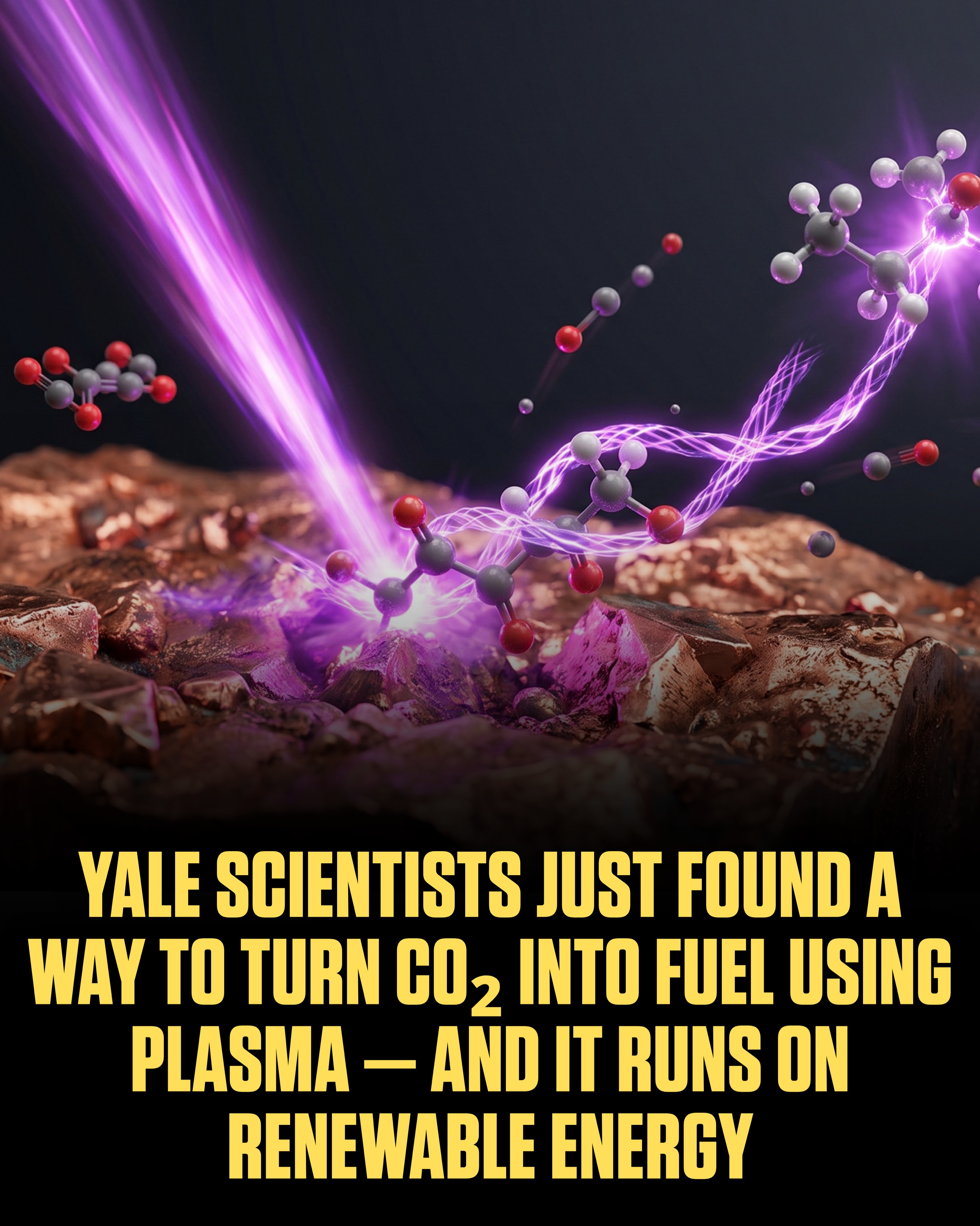 Yale's CO2 to Fuel Conversion Using Plasma