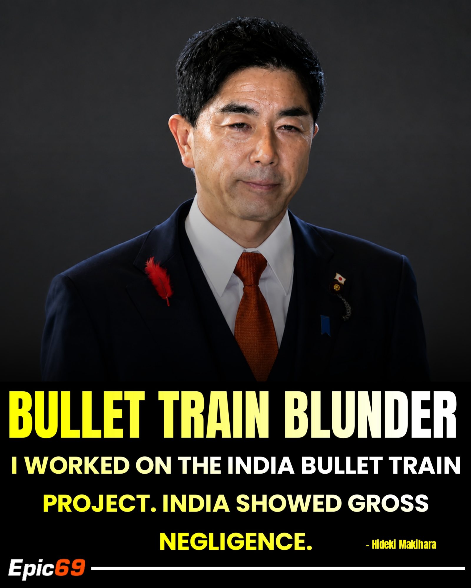 Japanese Expert Accuses India of Negligence in Bullet Train Project