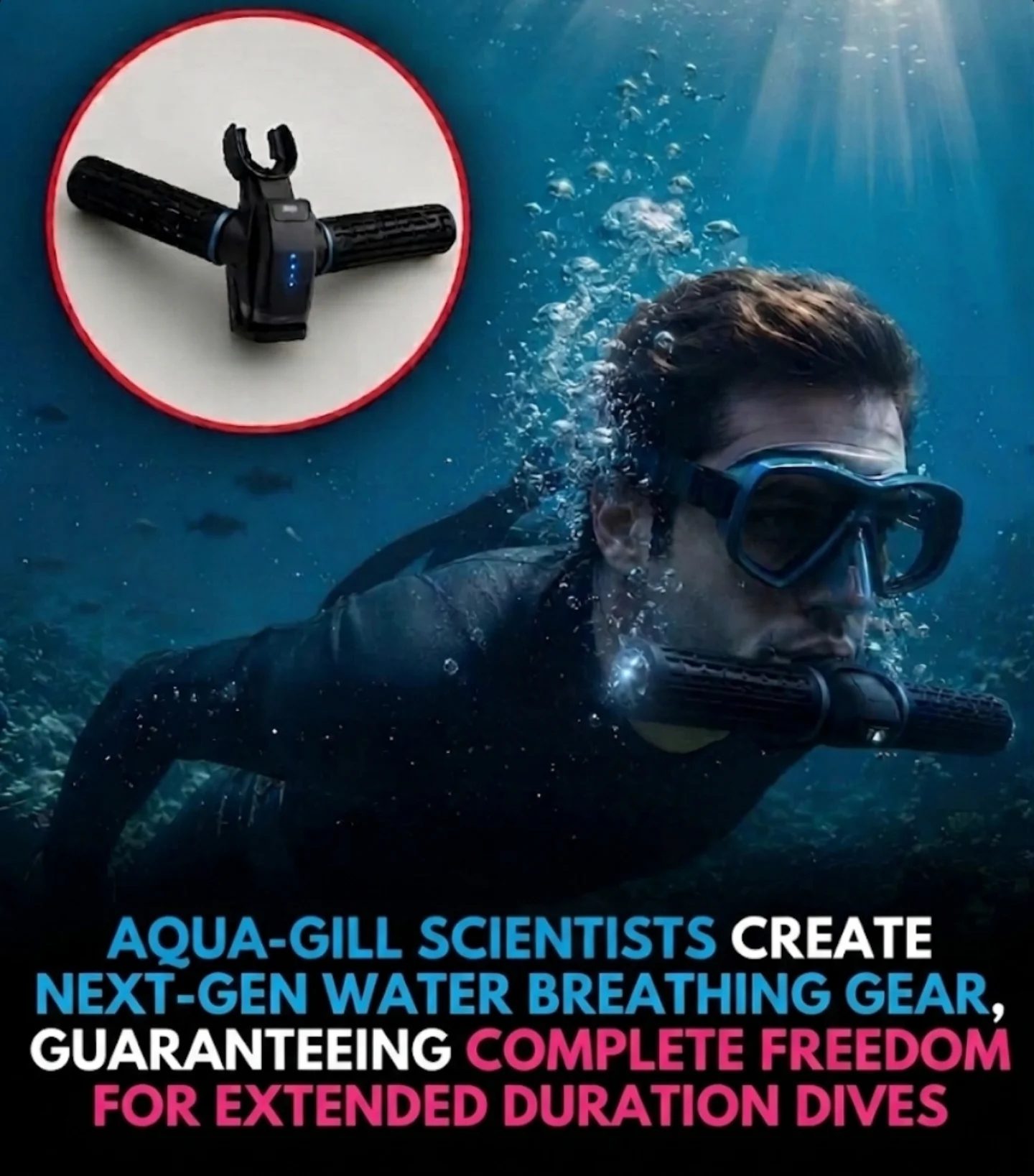 Aqua-Gill: The Truth Behind the 'Artificial Gills' Diving Gear