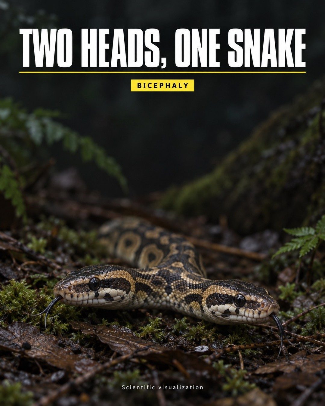 Two-Headed Snake: Rare Bicephaly Case