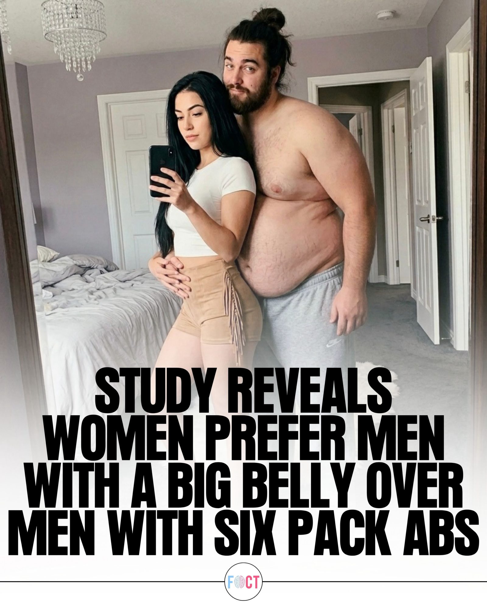 Men Prefer Big Bellies Study: Women Like Warmth Over Six Packs