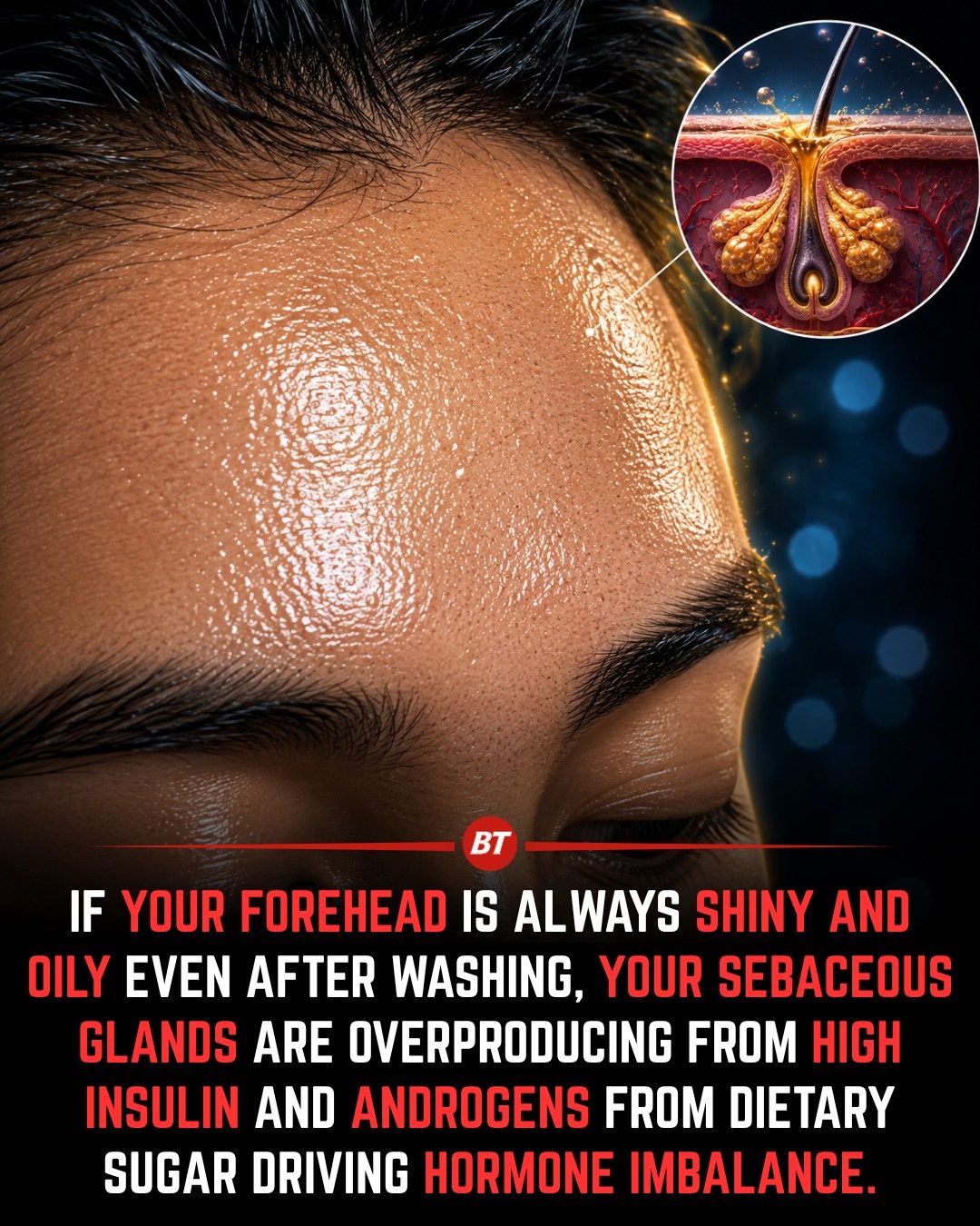 5 Ways Diet Affects Your Oily Forehead