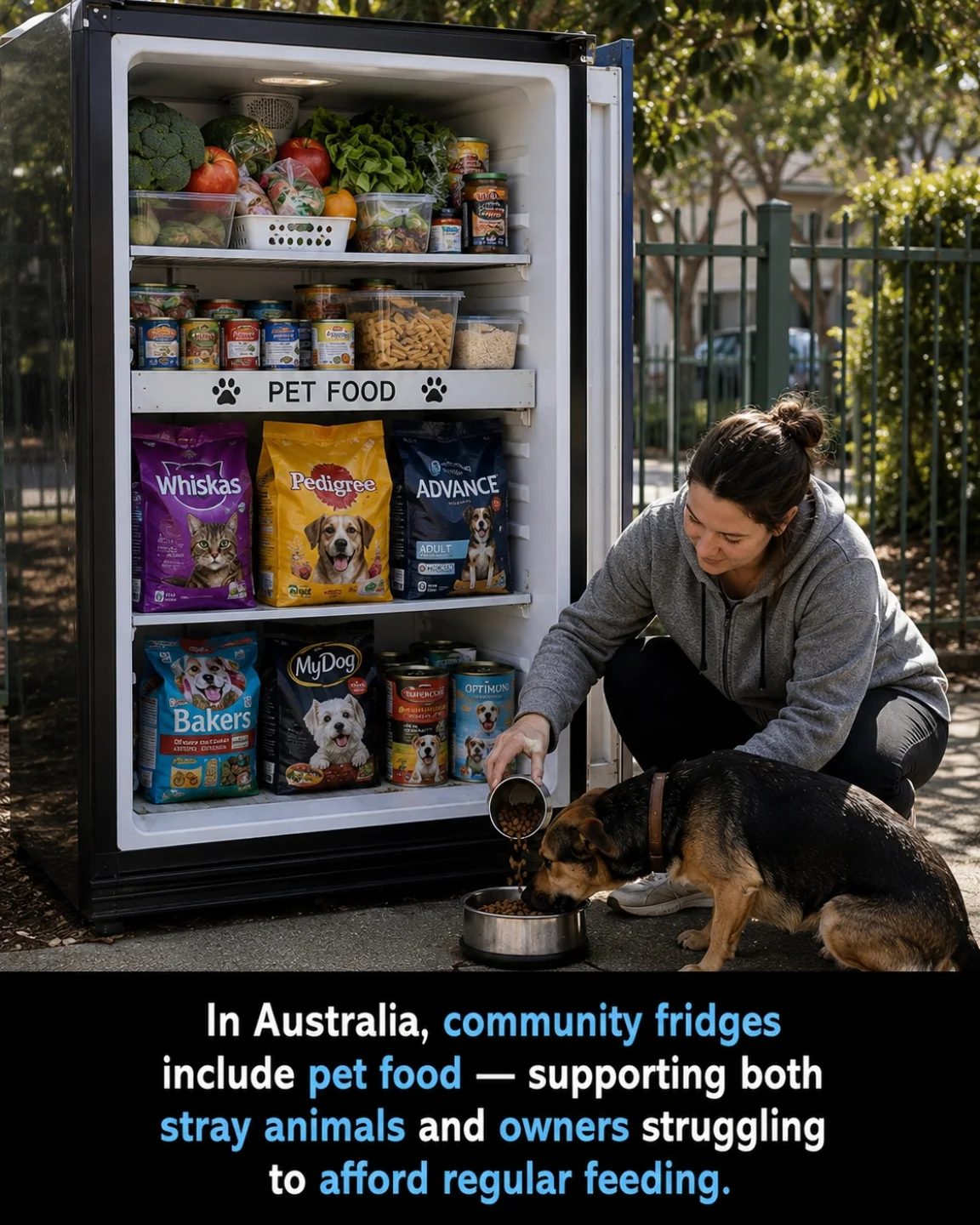 Community Fridges Offer Lifeline to Pets in Need