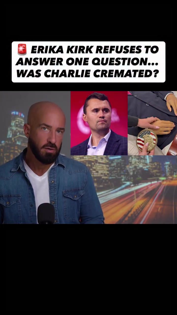 Charlie Kirk Cremation: Erika's Silence Fuels Controversy