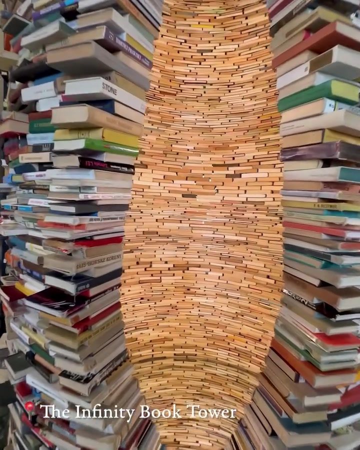 Explore the Incredible Infinity Book Tower in Prague