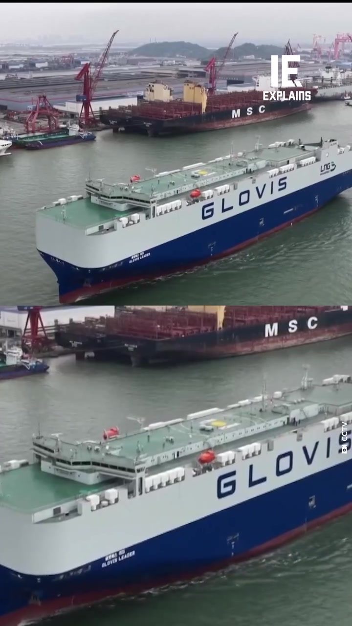 China's Record-Breaking Car Carrier: Glovis Leader by the Numbers