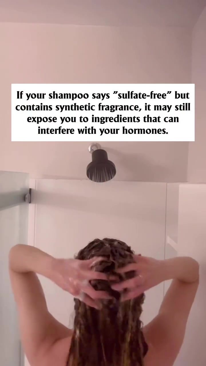 Sulfate-Free Shampoo: Synthetic Fragrances and Hormone Risks