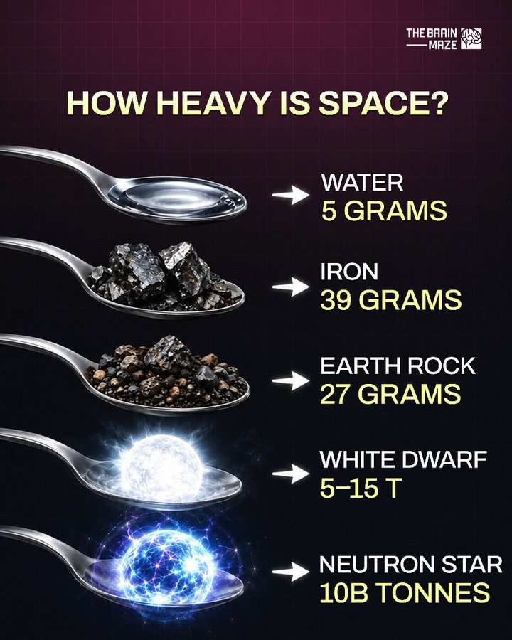 The Astonishing Weight of Celestial Objects