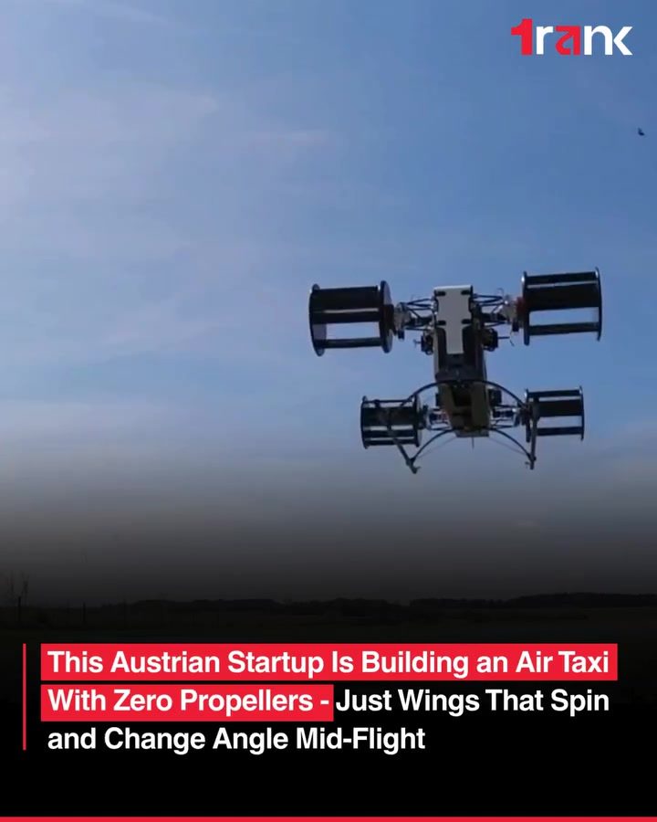 CycloTech's Propeller-Free Air Taxi Innovates Urban Mobility