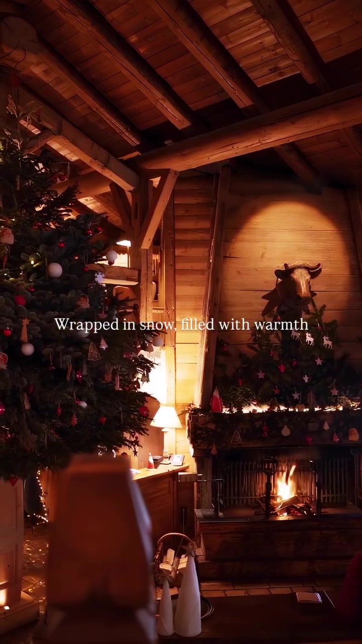 Experience Cozy Winter Cabin Wonderland