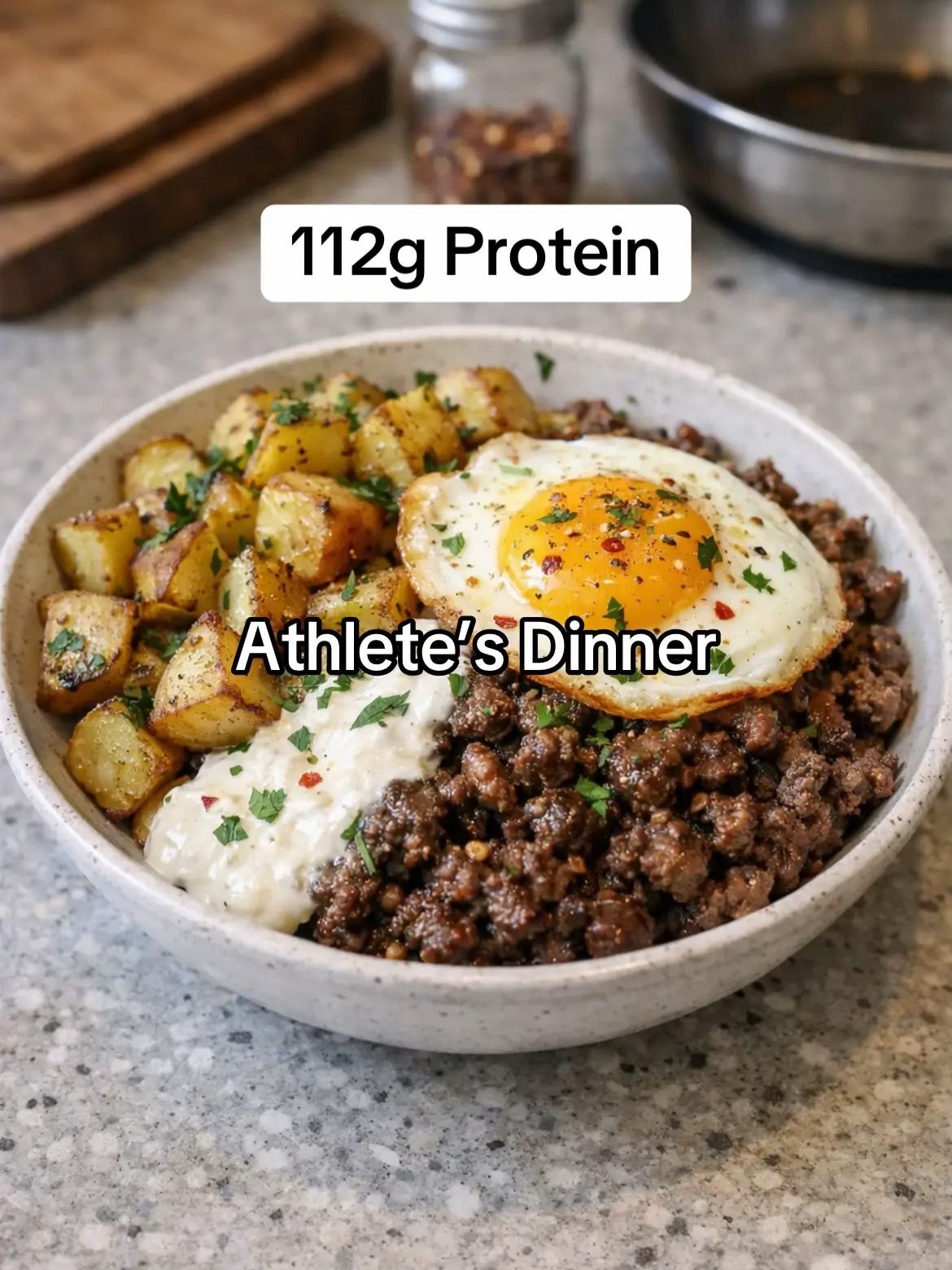 Athlete's High-Protein Dinner: Fuel for Performance & Recovery