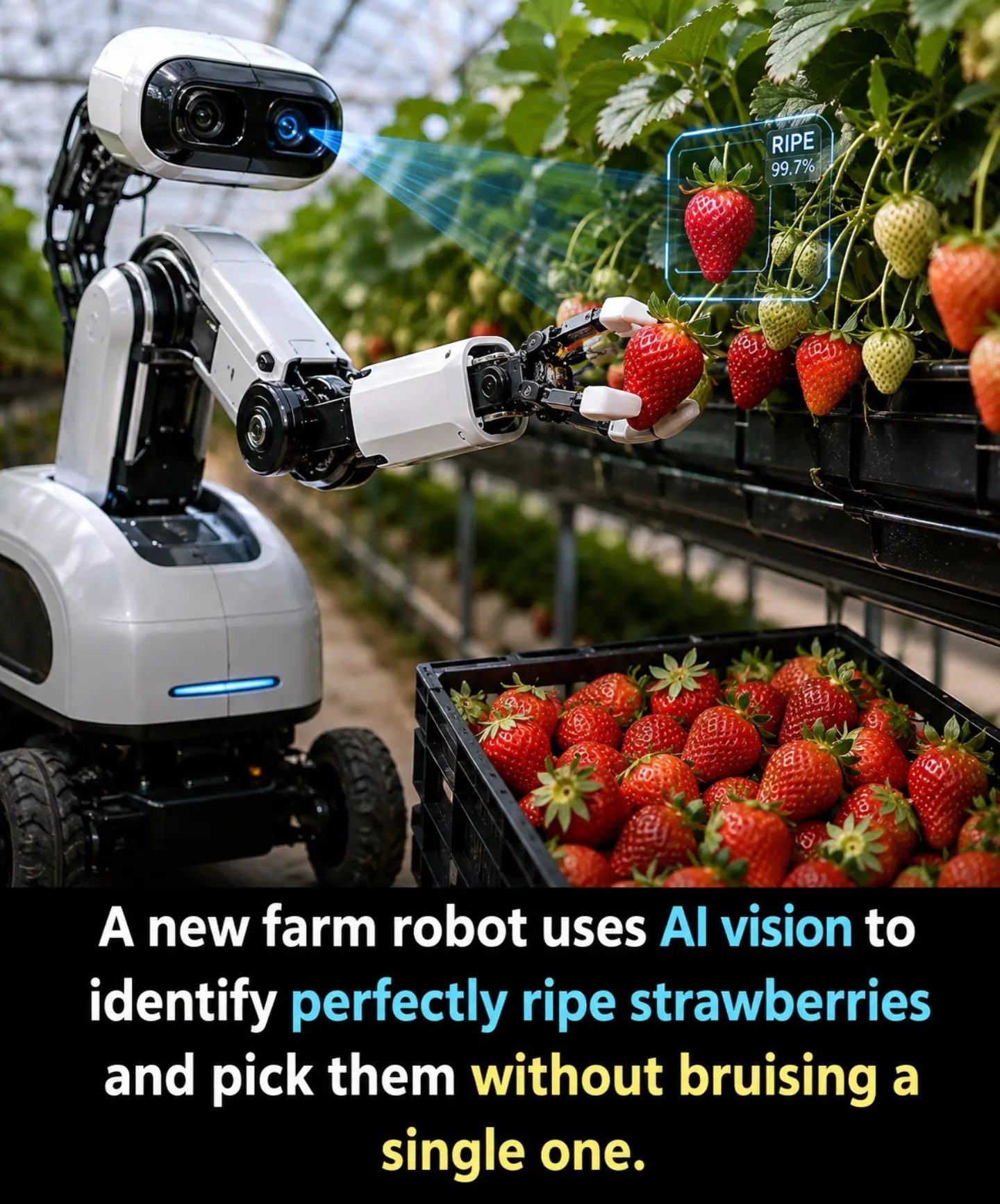 AI Farm Robots: Revolutionizing Strawberry Harvesting