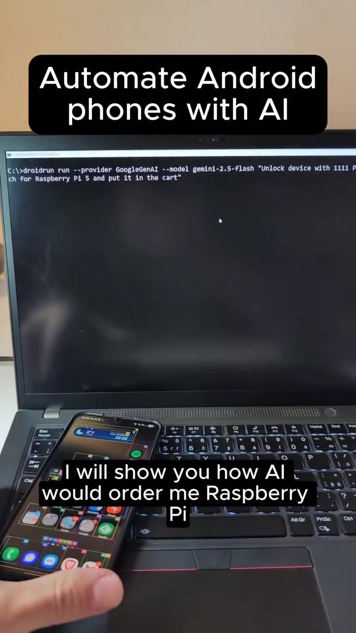 Automate Android Tasks with DroidRun AI