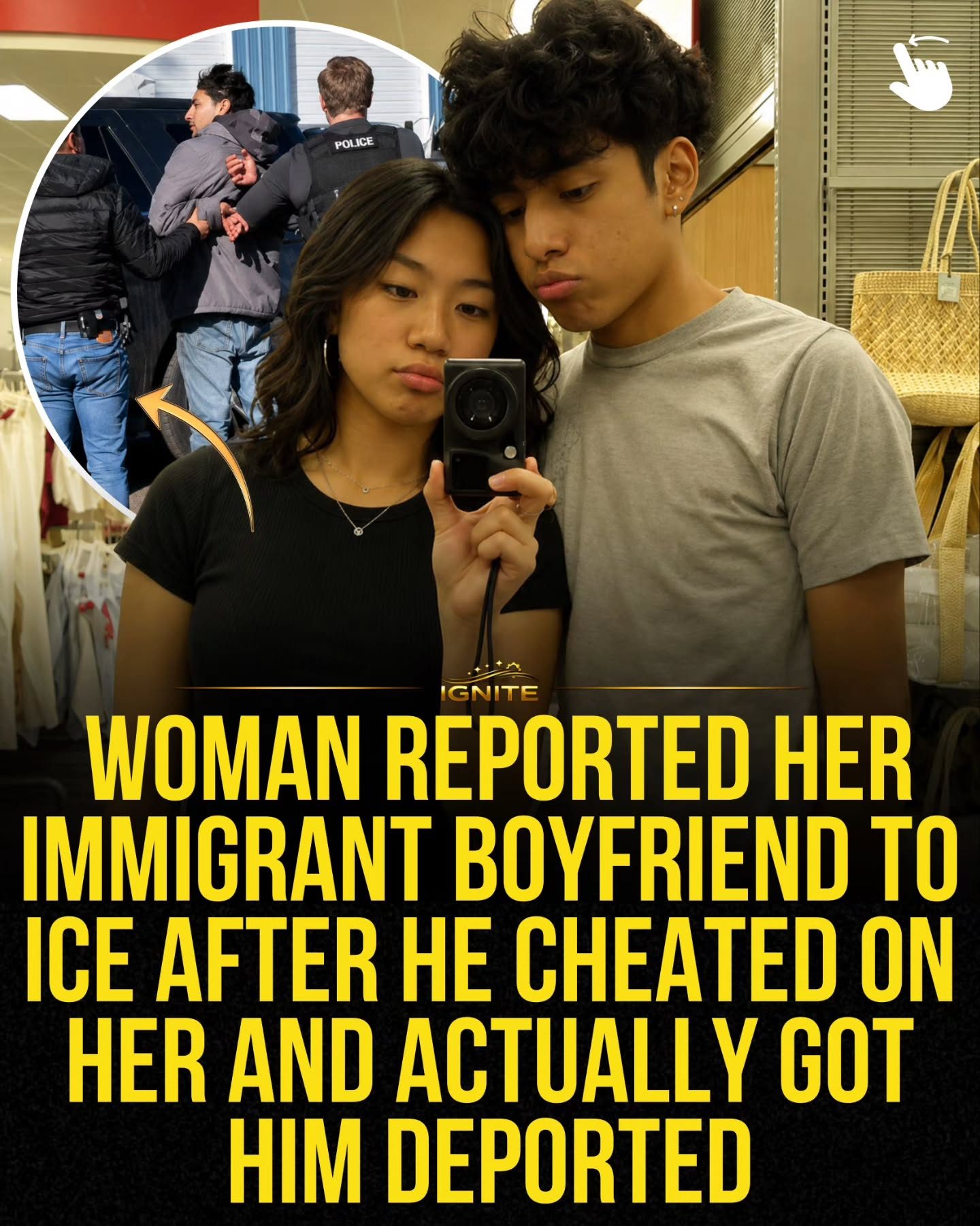 Woman's Immigration Report Sparks Breakup Controversy