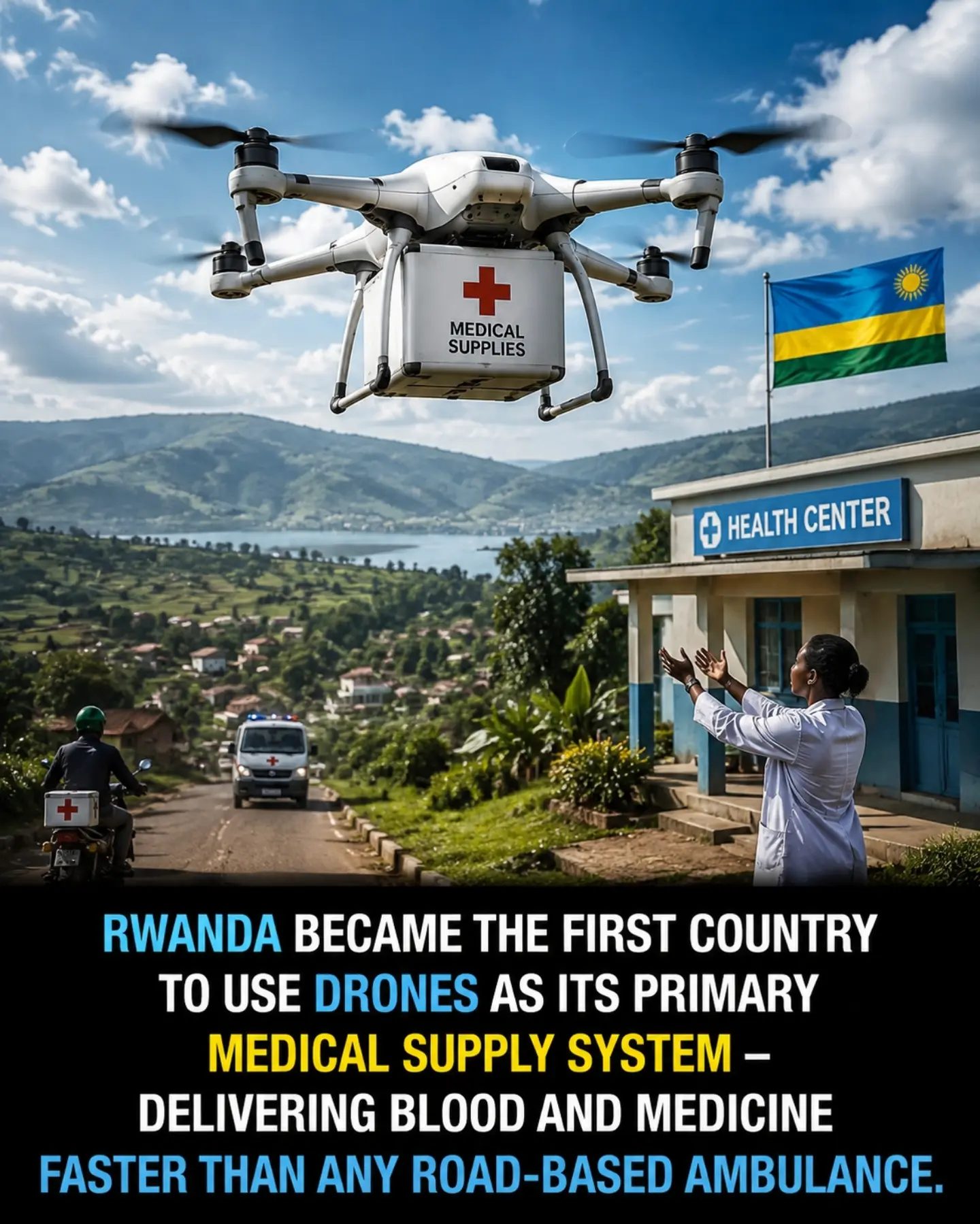 Rwanda's Drone Revolution: Fast Medical Supplies