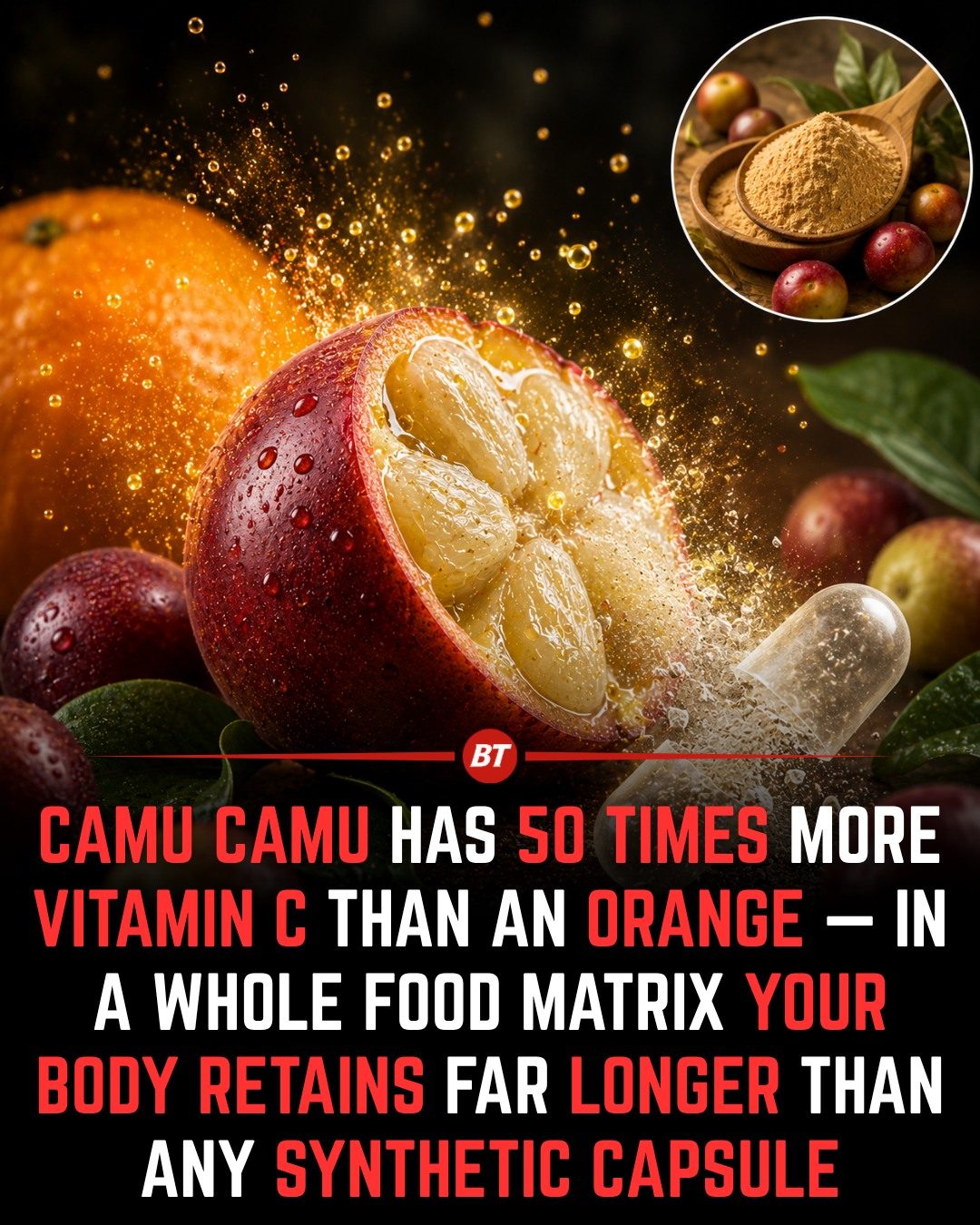 Camu Camu: Nature's Vitamin C Powerhouse for Immune Health