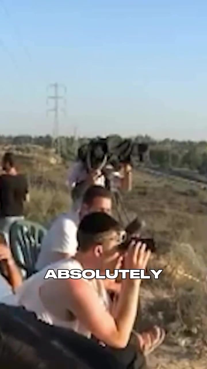 Israelis Gather to Watch Lebanon Strikes, Sparking Public Outrage