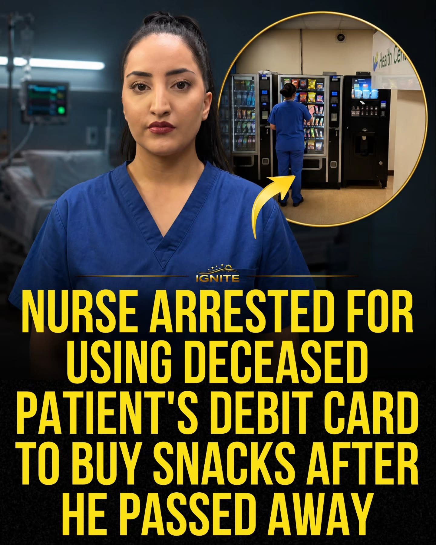Nurse Arrested for Stealing From Deceased Patient