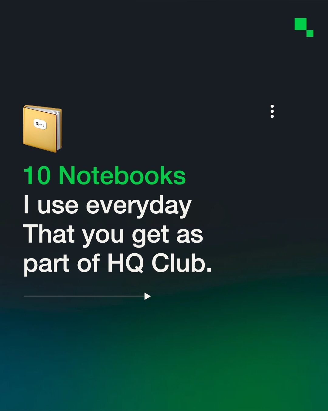 HQ Club Reveals Daily Notebooks and Digital Tools for Productivity