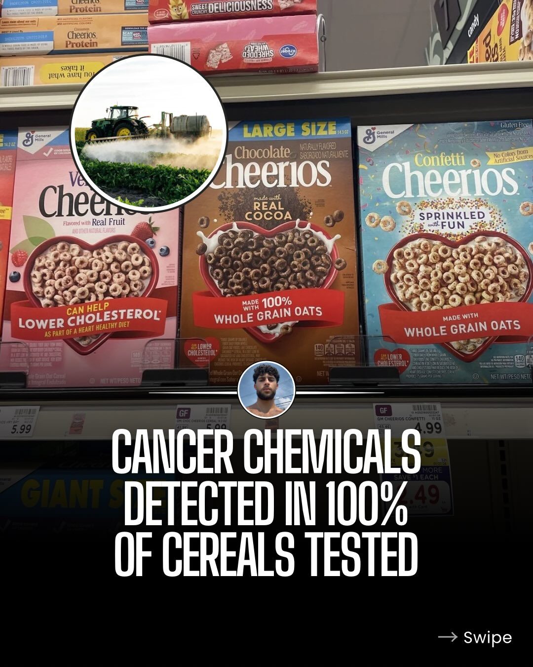 Glyphosate Detected in Popular Oat Cereals: EWG Findings