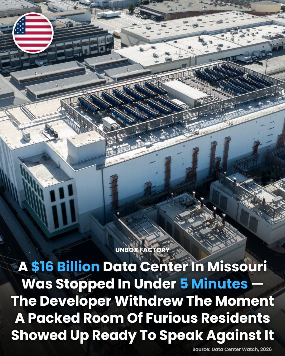 $16 Billion AI Data Center Halted in Missouri: How Public Opposition Stopped the Project