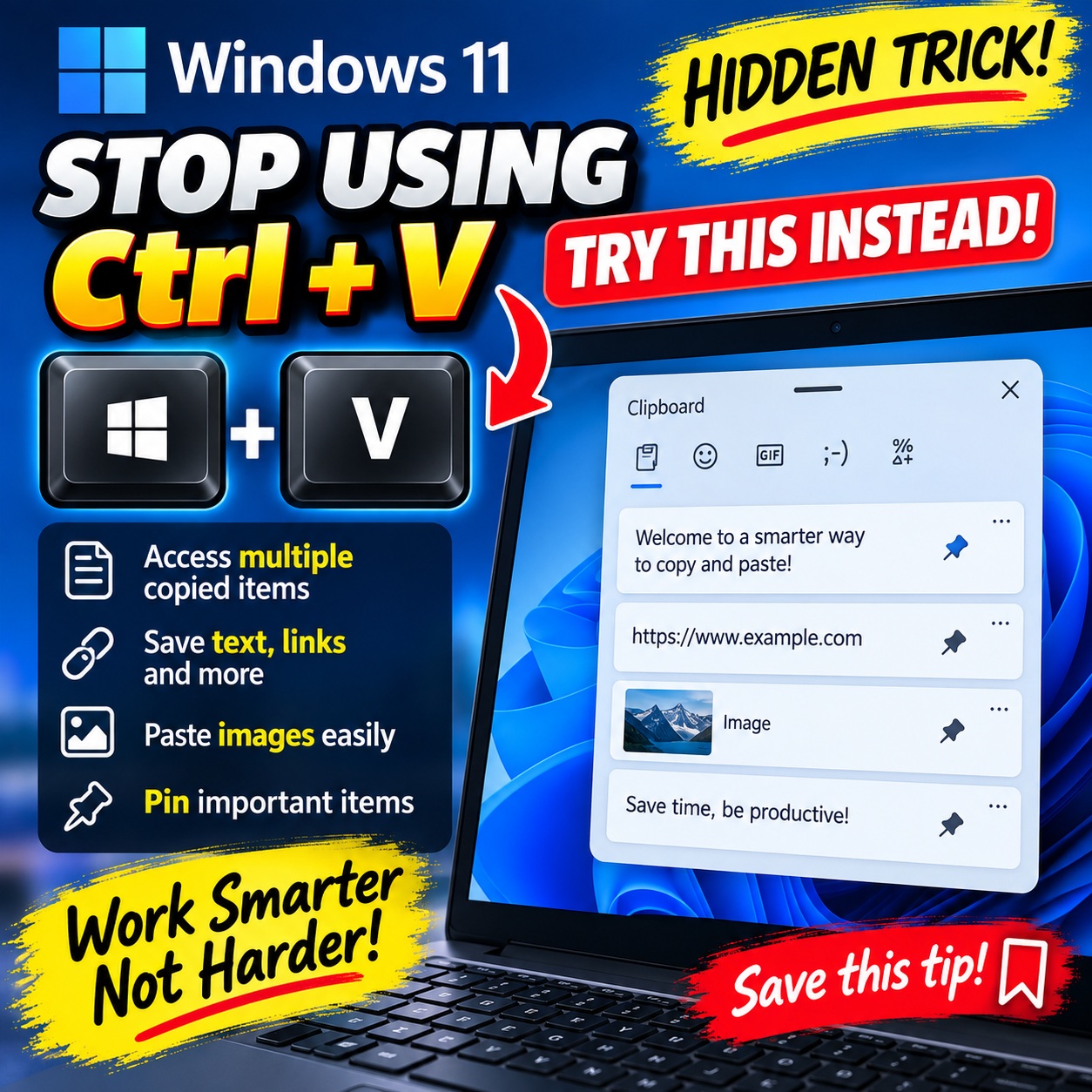 Windows 11 Clipboard Trick: Hidden Shortcut