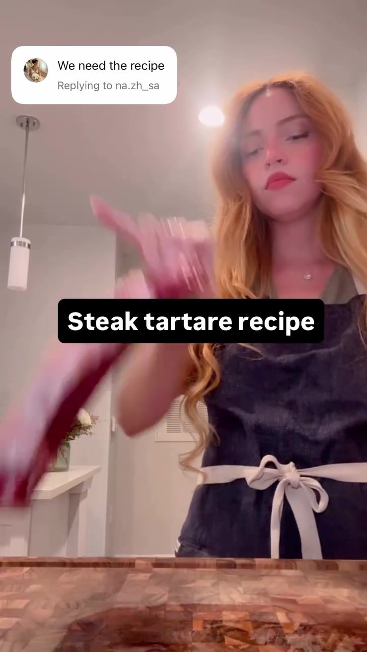 Quick and Easy Steak Tartare Recipe for Nutrient Boost