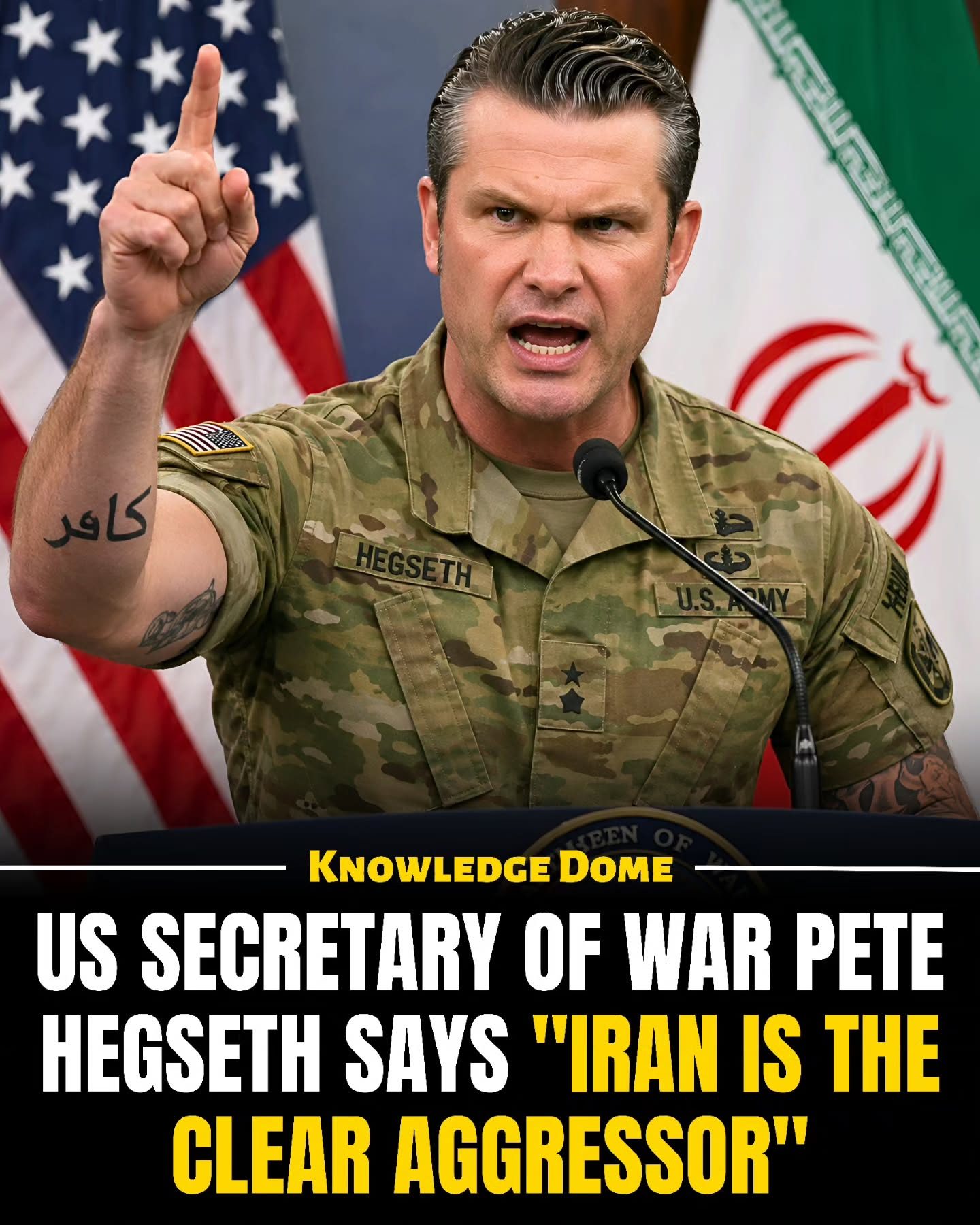 Pete Hegseth Accuses Iran of Aggression in Strait of Hormuz