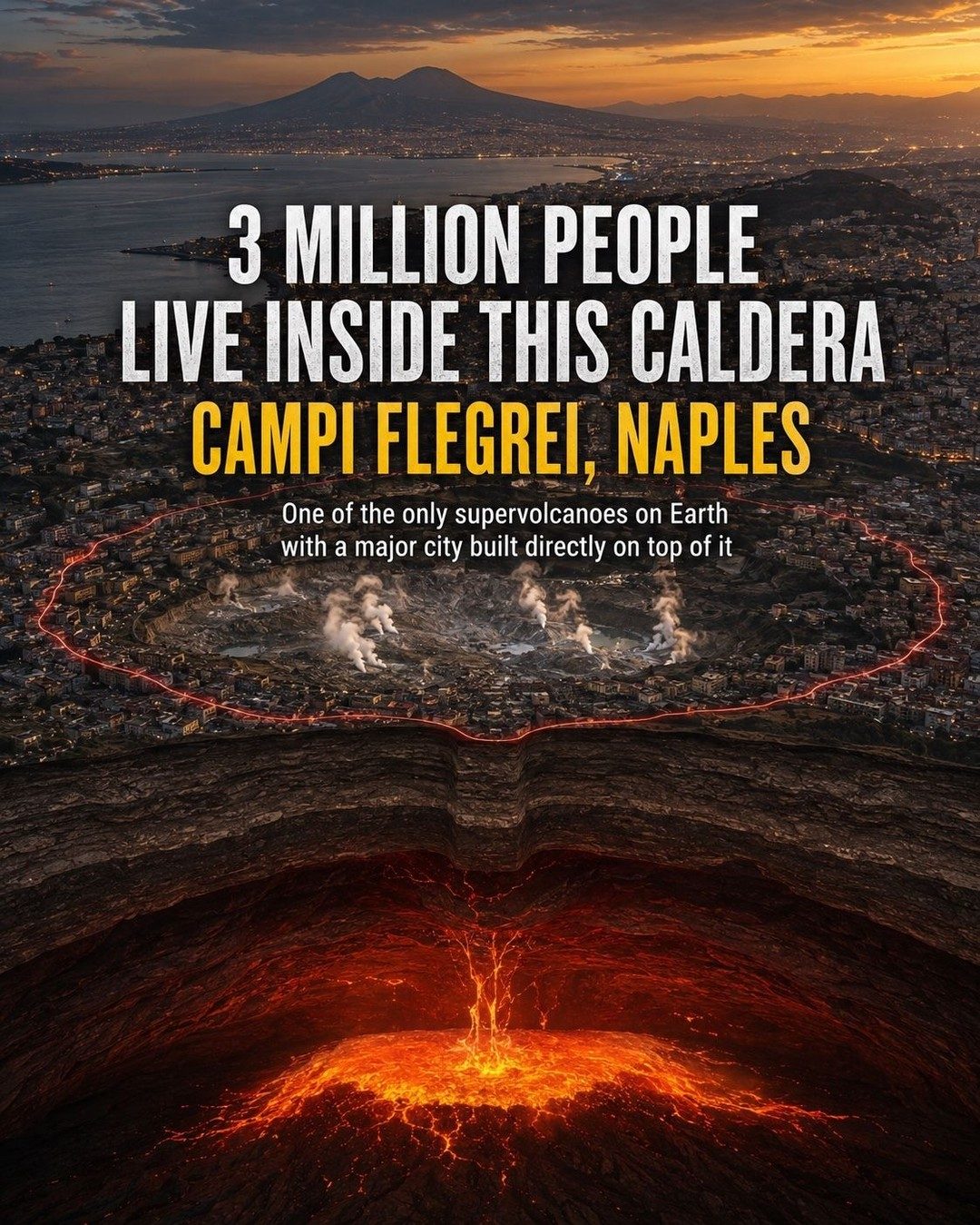 Campi Flegrei Supervolcano: Naples' Volcanic Risk