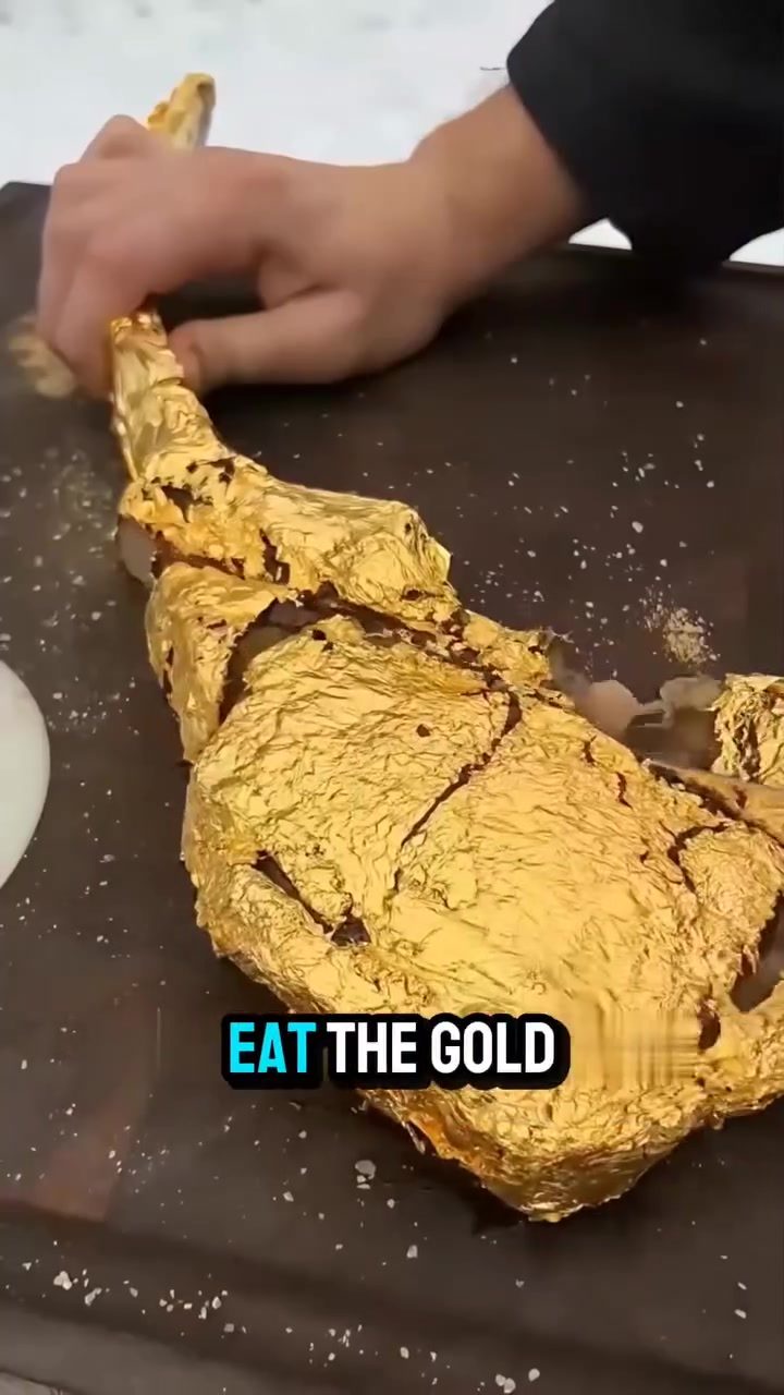 The Price of Gold-Plated Steak: Luxury or Waste?