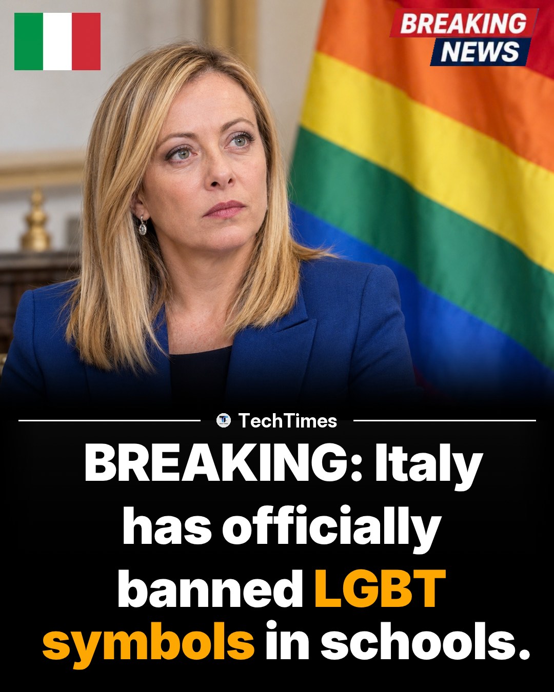 Italy's LGBT Symbol Ban in Schools