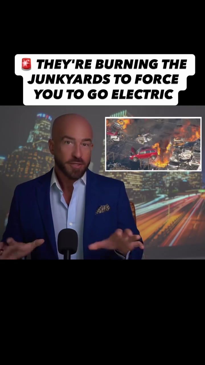 Proven: Junkyards Burning to Push Electric Vehicle Transition?