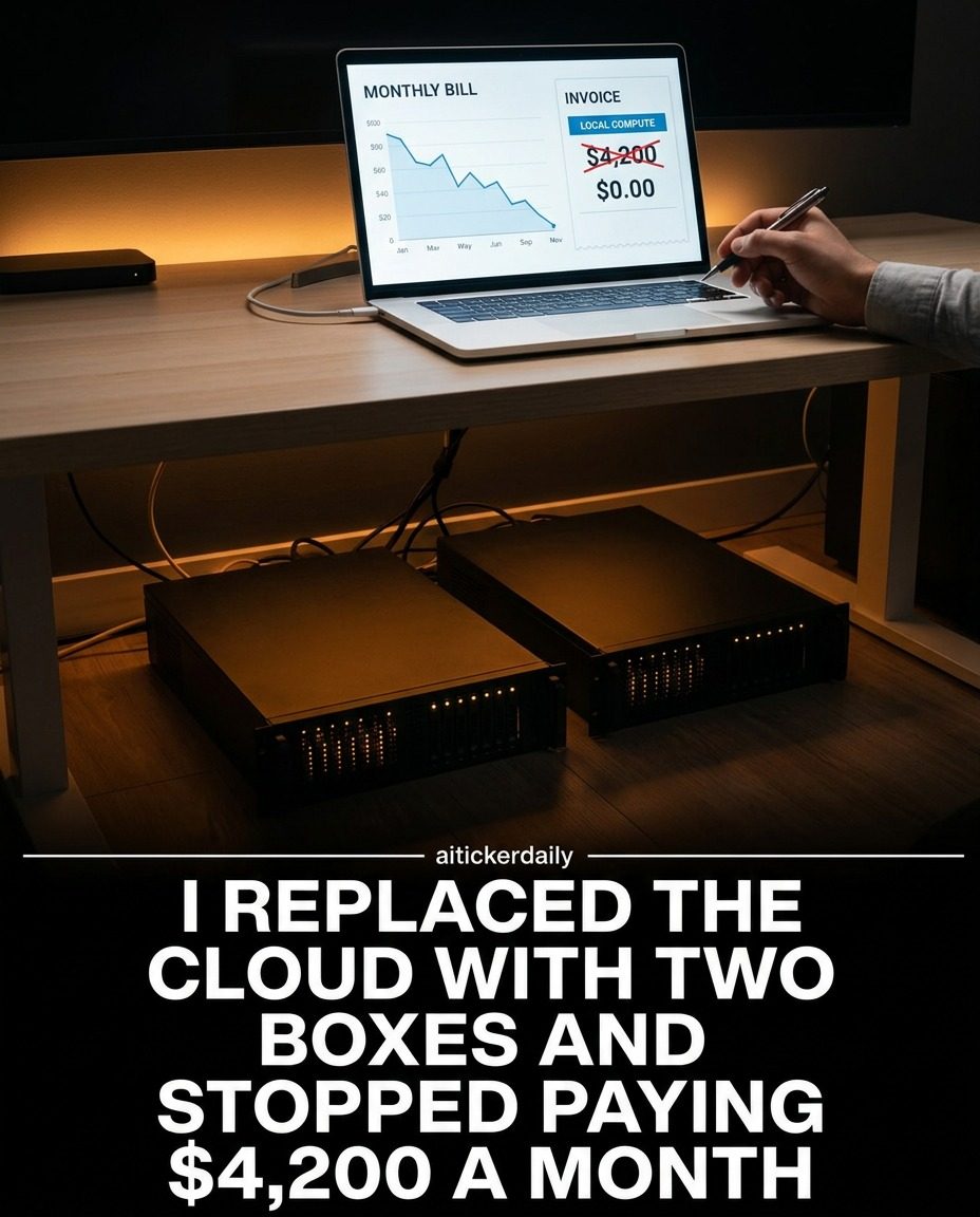 How Two Boxes Replaced Cloud Services at $4,200 Monthly Savings
