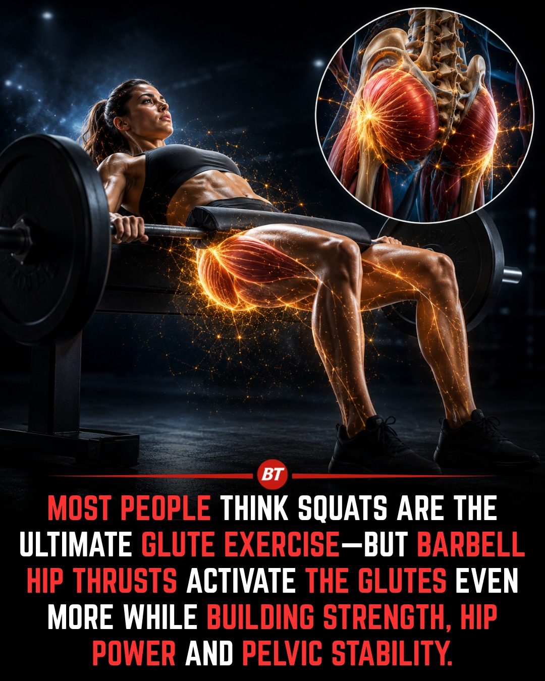Barbell Hip Thrusts vs. Squats: Which is Better for Glutes?