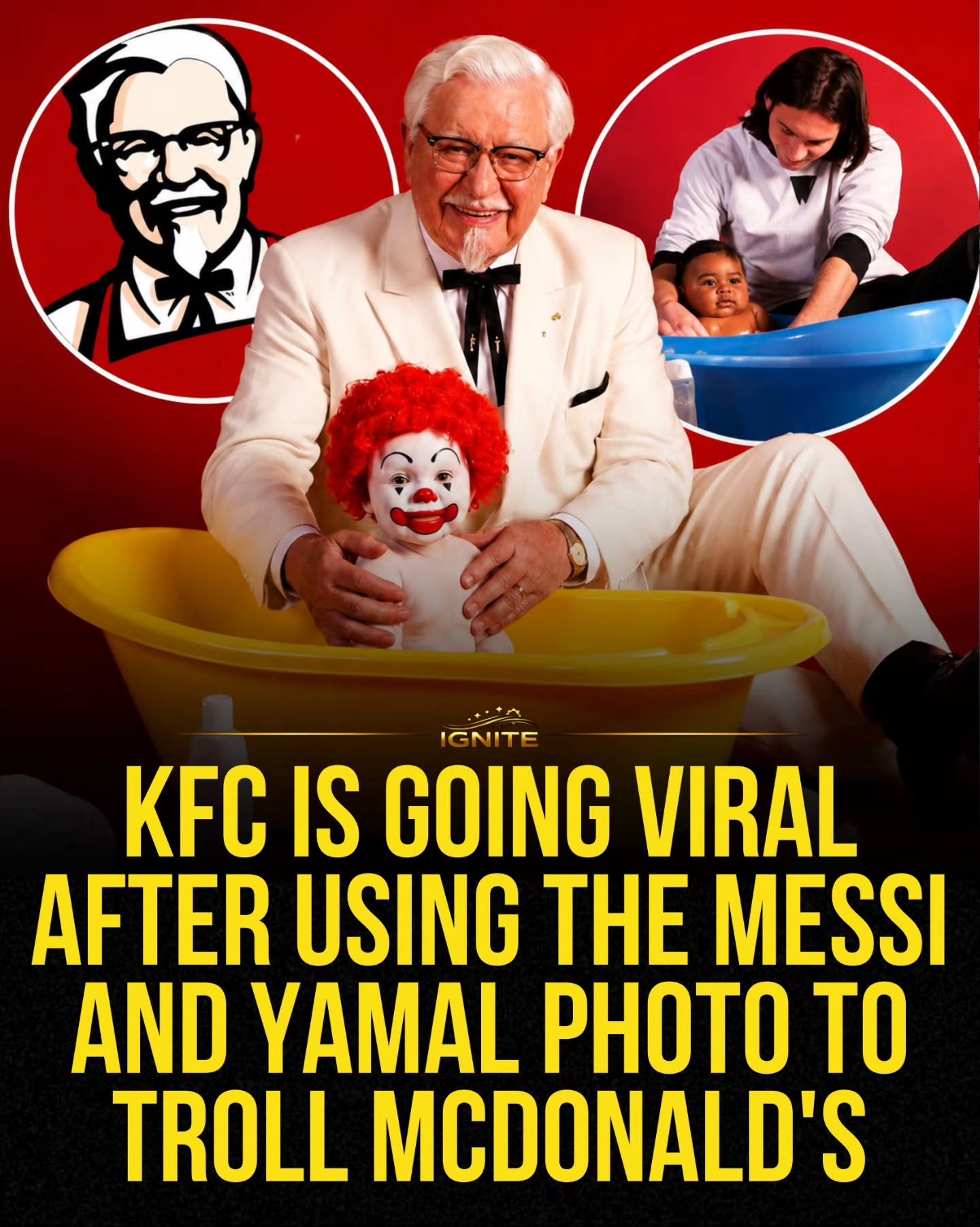 KFC's Viral Mashup Ad: How a Clown, Messi, and Colonel Sanders Beat McDonald's