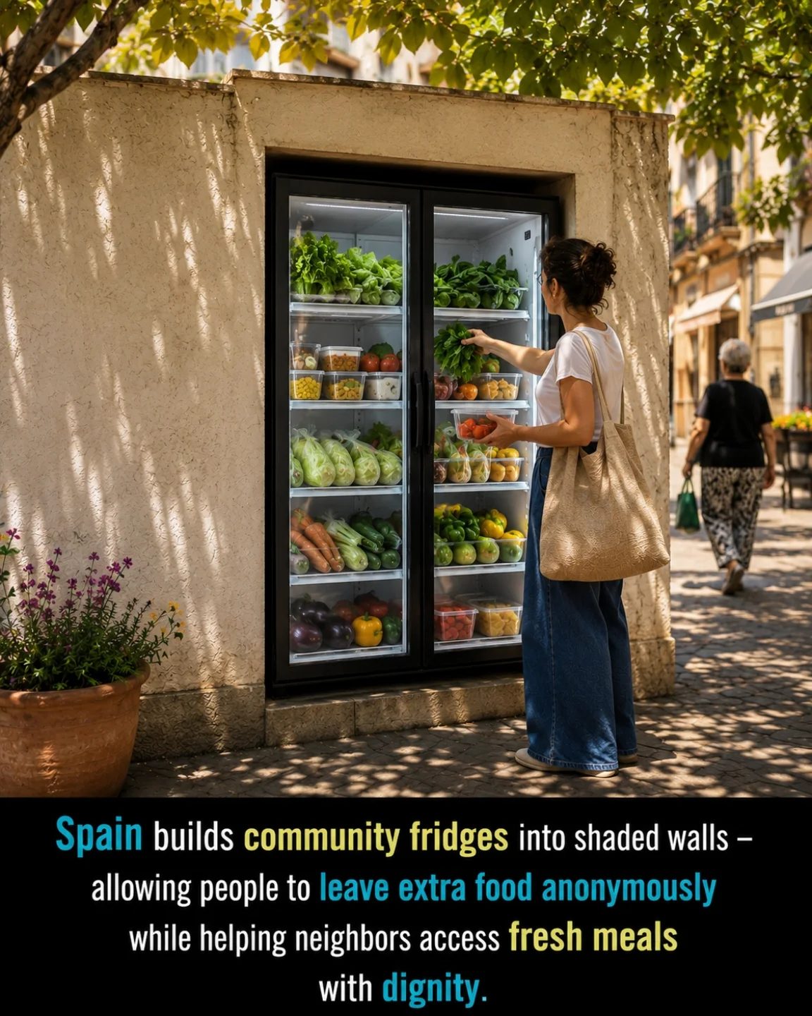Community Fridges in Spain: Fresh Food for All