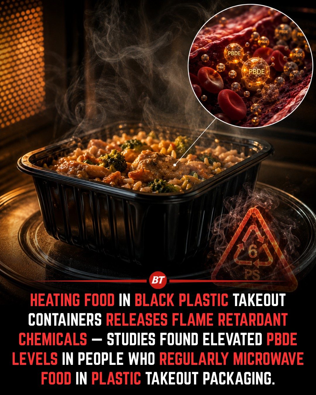 Avoiding Chemicals: The Dangers of Microwaving Food in Black Plastic Takeout Containers