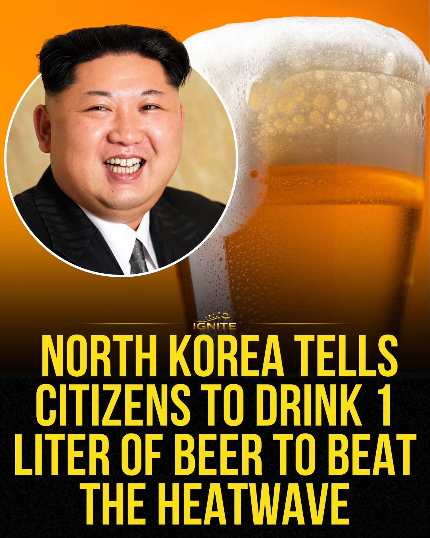 North Korea Orders Citizens to Drink Beer to Beat the Heat