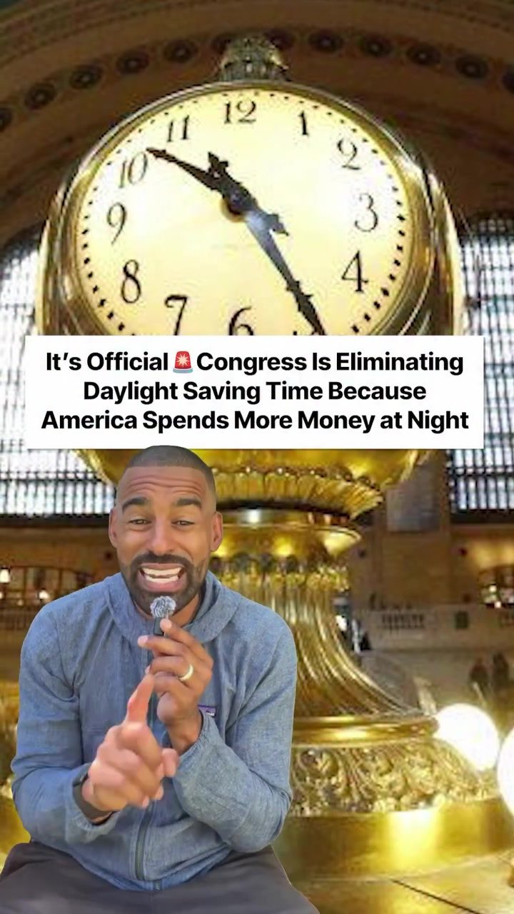 Congress Eliminates Daylight Saving Time For Economic Gains