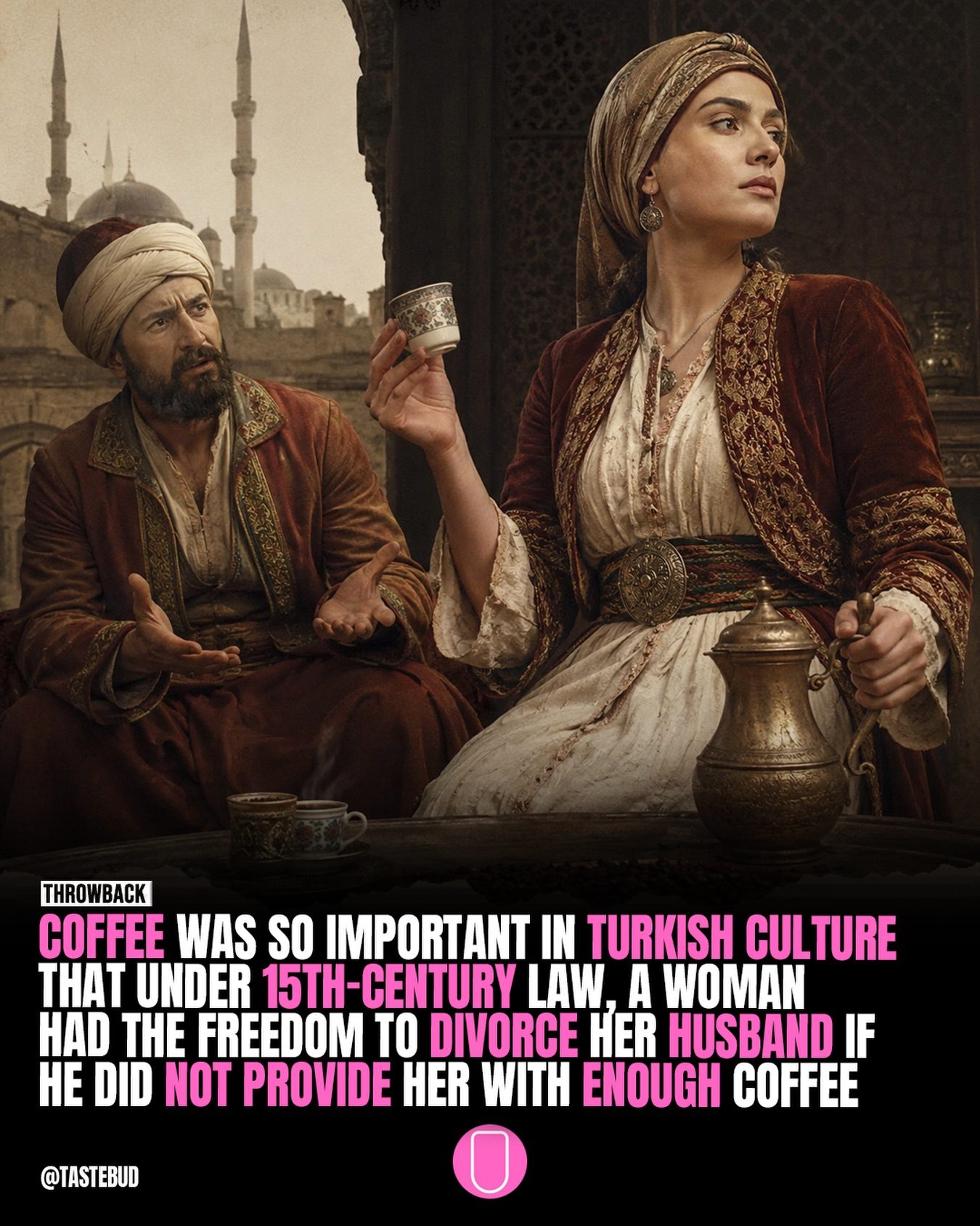 Coffee's Unique Role in Ottoman Divorce Laws