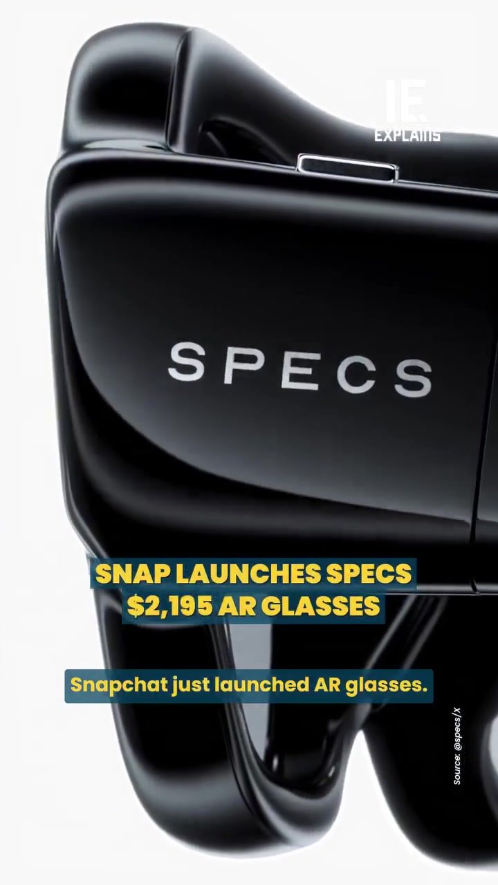Snap's SPECS: Pricing, Features and Market Reaction to New AR Glasses